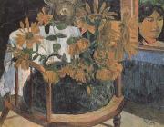 Paul Gauguin Sunflower (mk07) oil painting artist